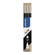 Pilot Frixion Black Erasable Pen Refill 1.0mm Broad Tip, Pack of 3